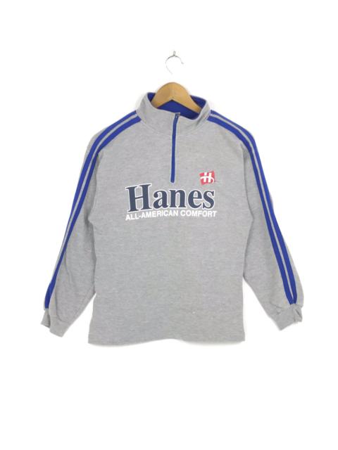 Other Designers Vintage - Vintage Hanes Sweatshirt Big Logo