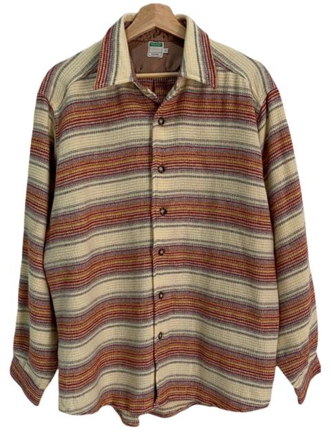 Other Designers United Colors of Benetton Flannel Plaid Streetwear Button Up