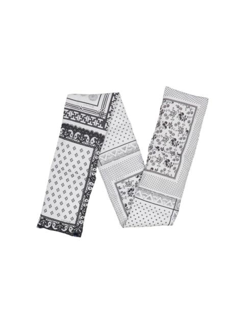 visvim DOWN MUFFLER WHITE