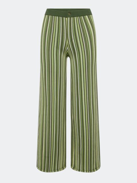 SIMONMILLER Jabber Knit Pant In Landscape Multi Stripe
