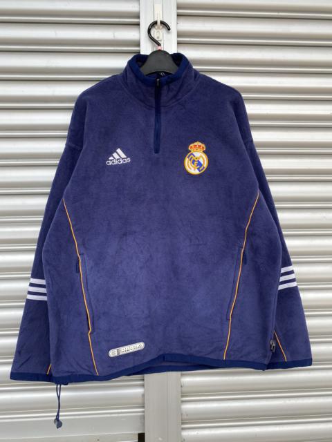 adidas Adidas x real madrid fleece half zipper