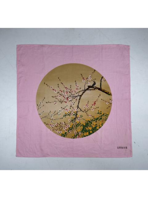 Other Designers Vintage - japanese art bandana handkerchief neckerchief scarf