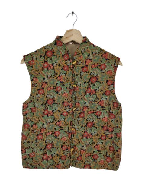 Other Designers Vintage - Vintage Flower Vest All Over Print