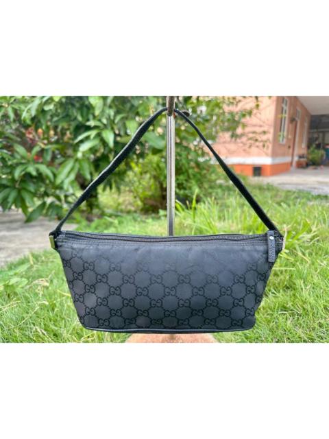 GUCCI Authentic Gucci Guccisima Nylon Boat Accessory Pouch