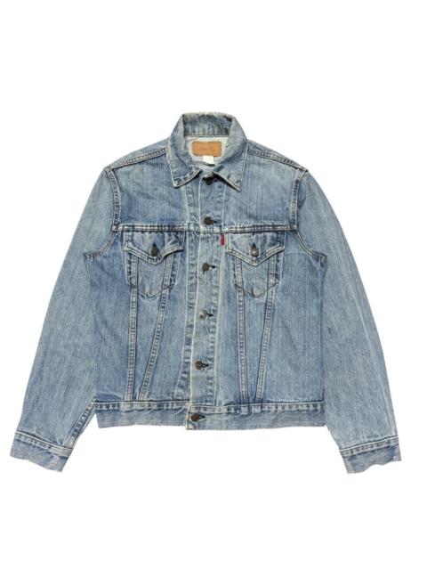 Levi's Vintage Late 70s Levis Denim Trucker Jacket Distressed