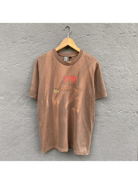 Other Designers Thrashed Faded Vintage Y2K SMP Skateboard Brand Tee
