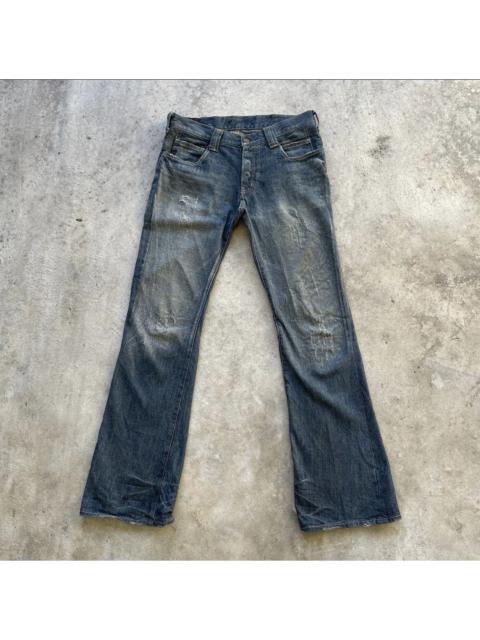 Other Designers Vintage Japanese brand FLARE Faded Denim Jeans Pants W32x33