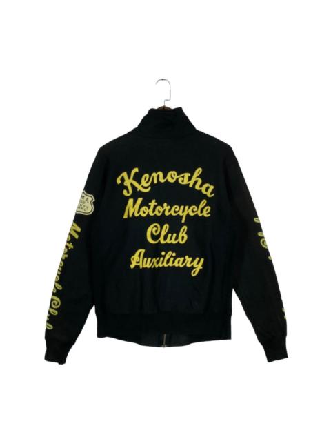 The Real McCoys Vintage West Ride Motorcycle Wear Zip Up Sweatshirt Jacket