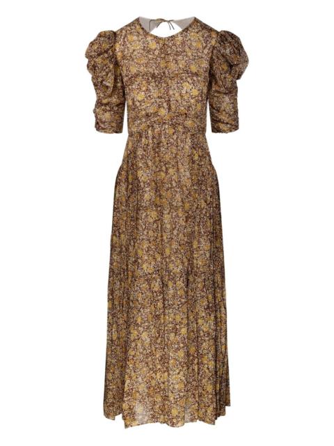 Isabel Marant Étoile Sichellia puff-sleeve floral maxi dress