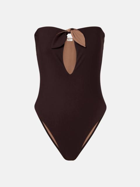 SAINT LAURENT Cutout swimsuit