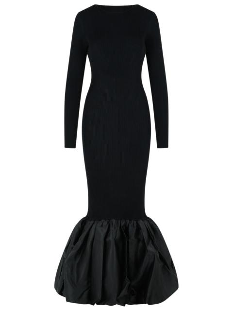 ROTATE Rotate Long Dress In Black Viscose Blend Women