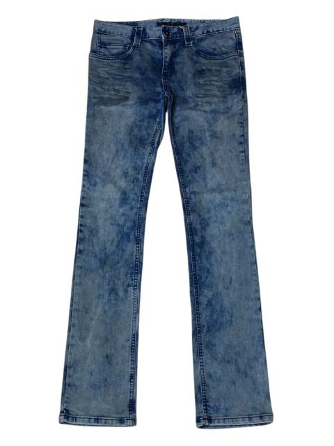 Other Designers OFFER🔥JAPANESE BRAND NO ID TYE DYE SLIM FIT JEANS