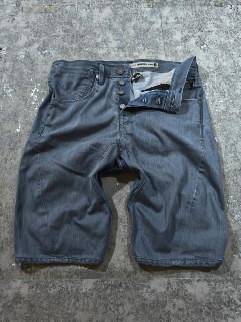 Levi's levis engineered waxy textured buckleback size M