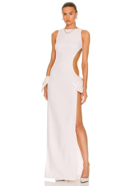 MÔNOT Bow Cut Out Gown