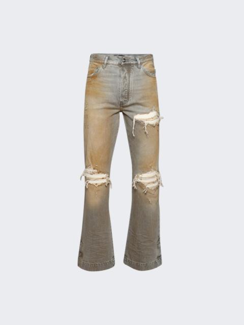 AMIRI Mx1 Straight Flare Jean Rust Indigo