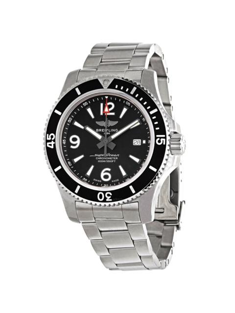 Pre-owned Breitling Superocean 44 Automatic Black Dial Men's Watch A17367D71B1A1