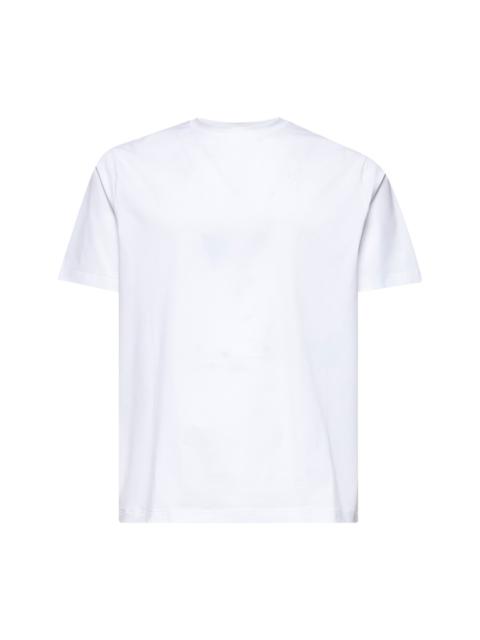Herno Herno Men White Superfine Cotton Stretch T-Shirt