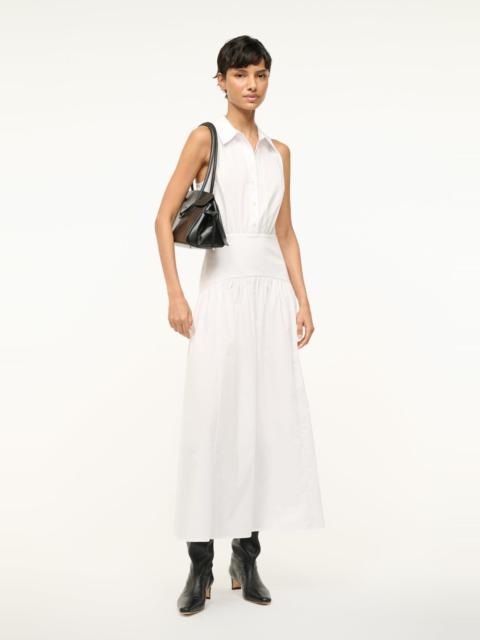 STAUD STAUD ROMY DRESS WHITE