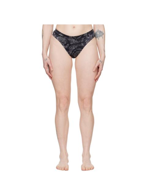 VERSACE Black Barocco Briefs
