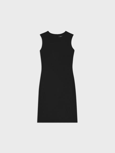 Theory Sleeveless Fitted Dress in Good Wool