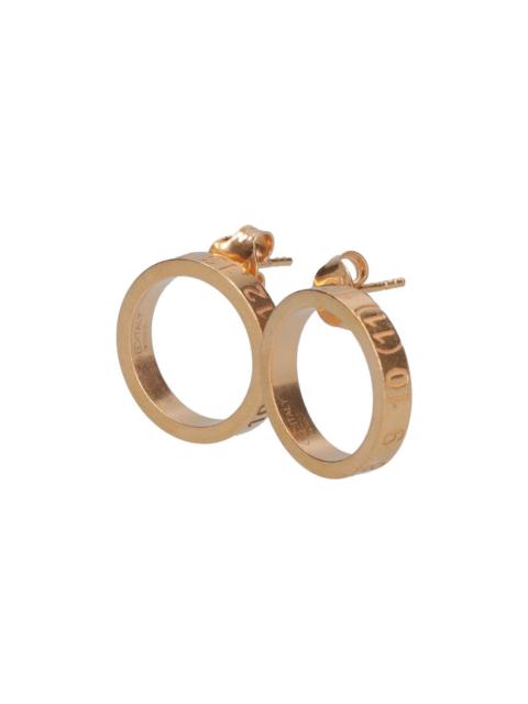 Maison Margiela Numerical Logo Earrings