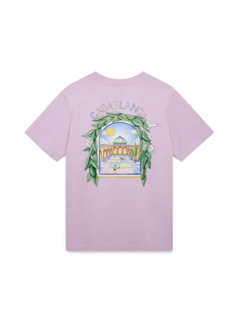 CASABLANCA L'Arche De Tennis Short Sleeve T-Shirt