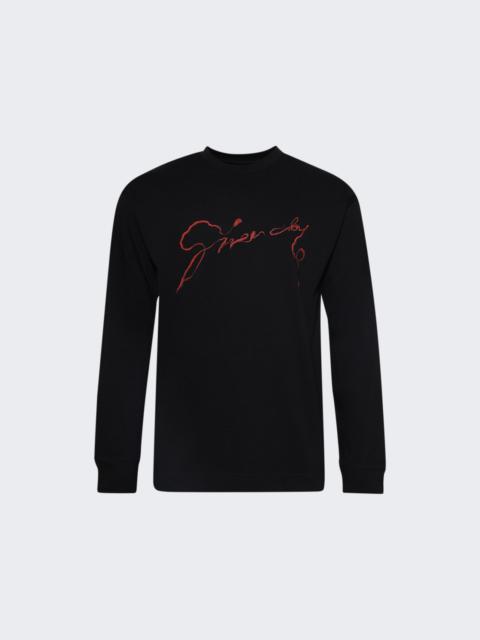 Givenchy Regular Long Sleeves Tee Black