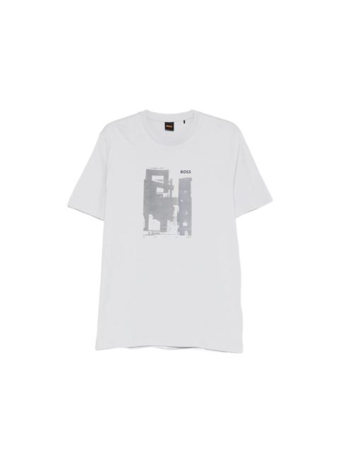 BOSS Boss Grey T-Shirts & Vests - T-Shirts Men