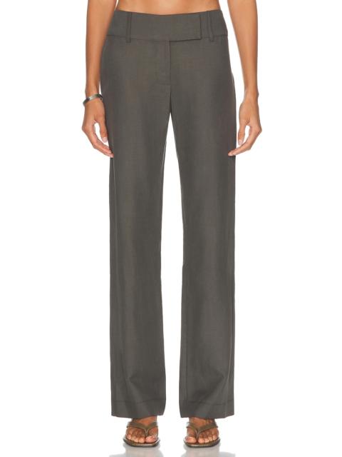Enza Costa Twill Minimal Trouser