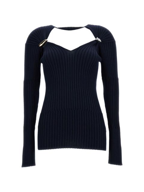 Bottega Veneta Bottega Veneta Women Cashmere And Silk Blend V-Necked Sweater