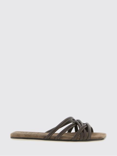 Brunello Cucinelli Flat sandal woman Brunello Cucinelli
