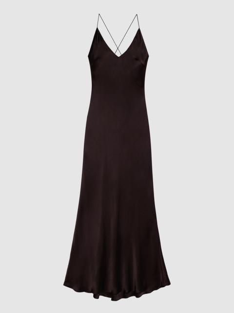 ANINE BING Laurel Dress - Deep Brown