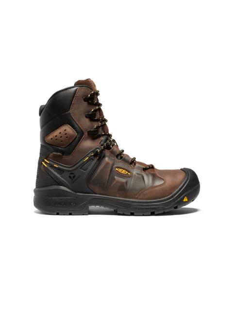 KEEN Men's Dover 8" Insulated Waterproof Boot (Carbon Toe)