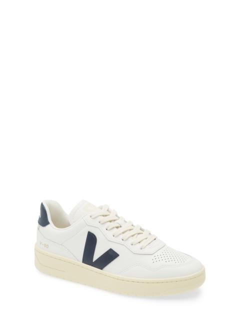 VEJA Veja V-90 Leather Sneaker in Extra White Nautico at Nordstrom
