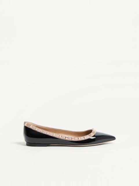 Valentino PATENT ROCKSTUD BALLET FLAT