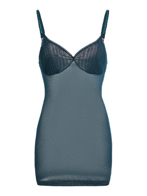 Victoria Beckham Cami Cotton Top green