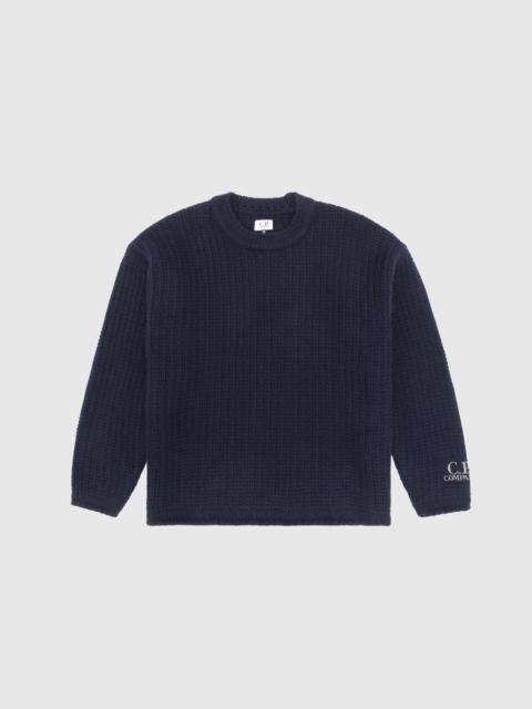C.P. Company LAMBSWOOL GRS CREWNECK KNIT SWEATER