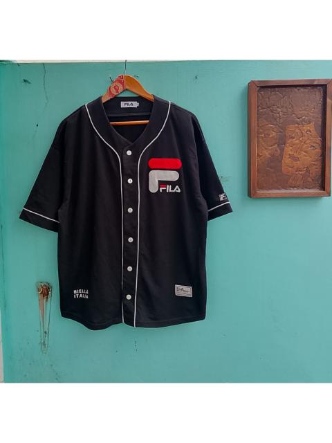 FILA 💥 Vintage Fila Biella Italia Classic Baseball Streetwear