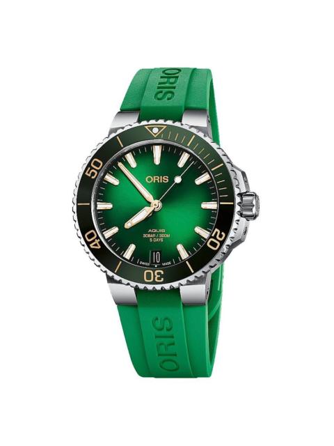 Other Designers Oris Aquis Date Automatic Green Dial Men's Watch 01 400 7769 4127-07 4 22 77FC