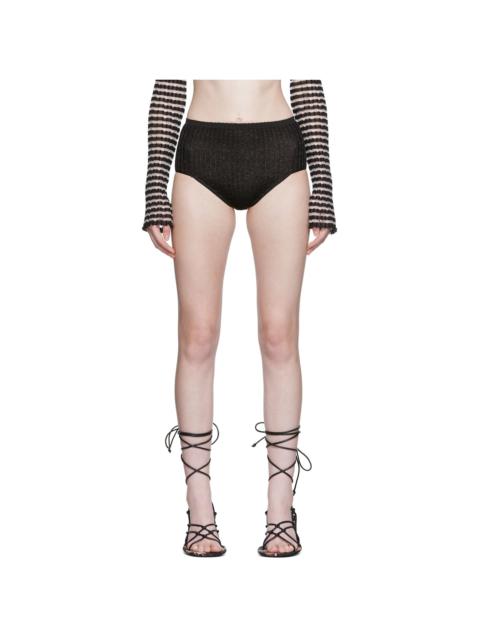 A. ROEGE HOVE Black Emma Briefs