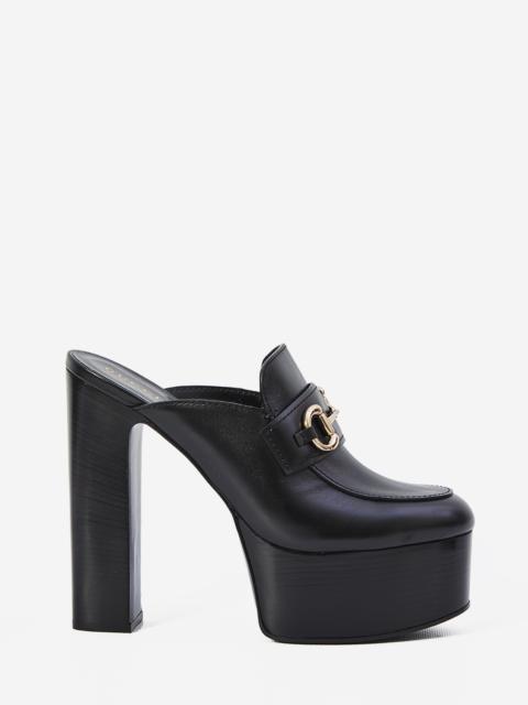 GUCCI Gucci Horsebit Platform Mules