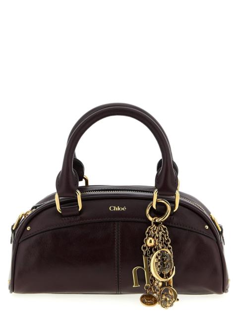 Chloé Bowling Piccola Hand Bags Bordeaux