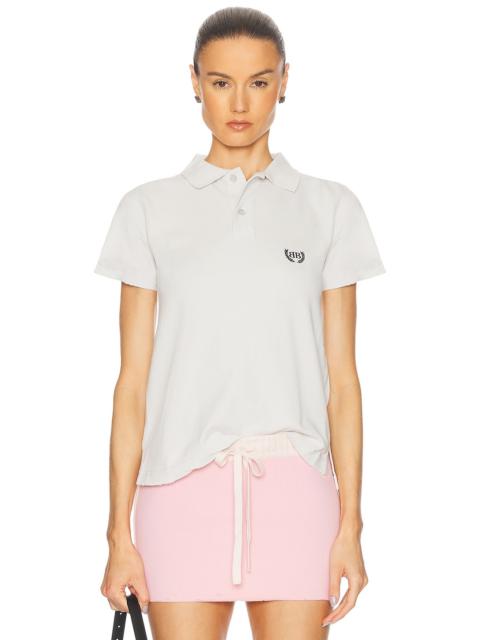 BALENCIAGA Short Sleeve Fitted Polo