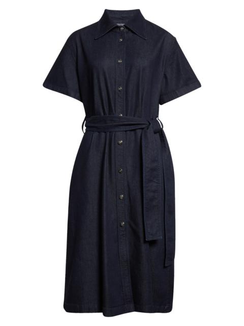 Dolce & Gabbana Dolce&Gabbana Belted Denim Shirtdress in S9001 Variante Abbinata at Nordstrom