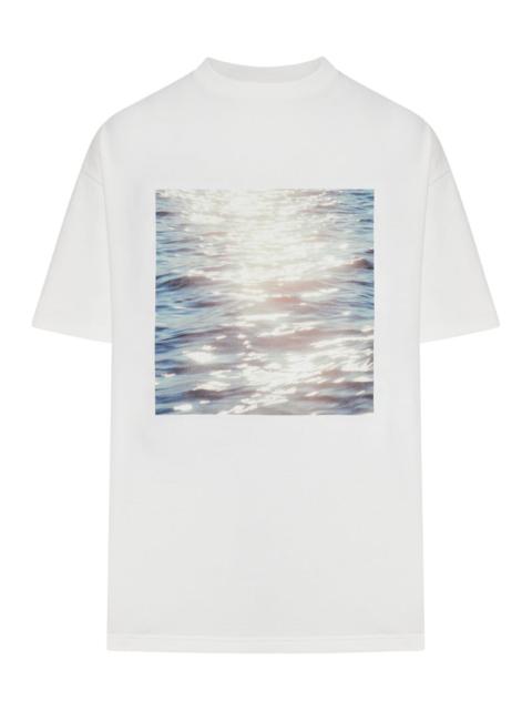 Jil Sander Jil Sander Women Cotton T-Shirt With Photographic Print