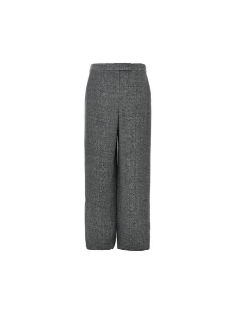 EMPORIO ARMANI Emporio Armani Mouliné Fabric Pants Grey