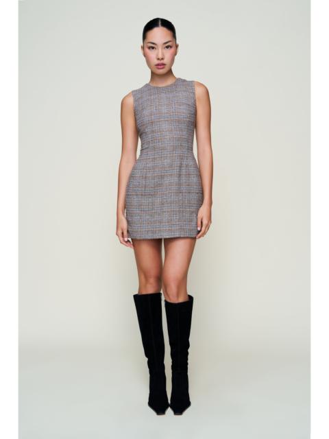 GUIZIO ROWAN TARTAN DRESS