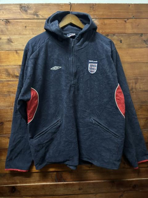 umbro Umbro england fleece hoodie half zipper