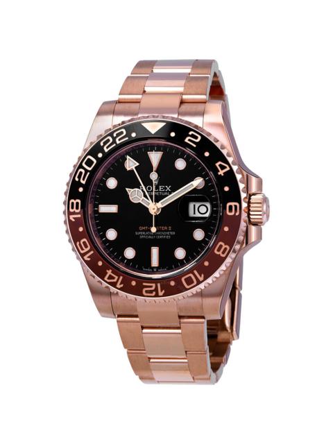 ROLEX Rolex GMT-Master II Automatic Men's 18kt Everose Gold Oyster Root Beer Bezel Watch 126715BKSO