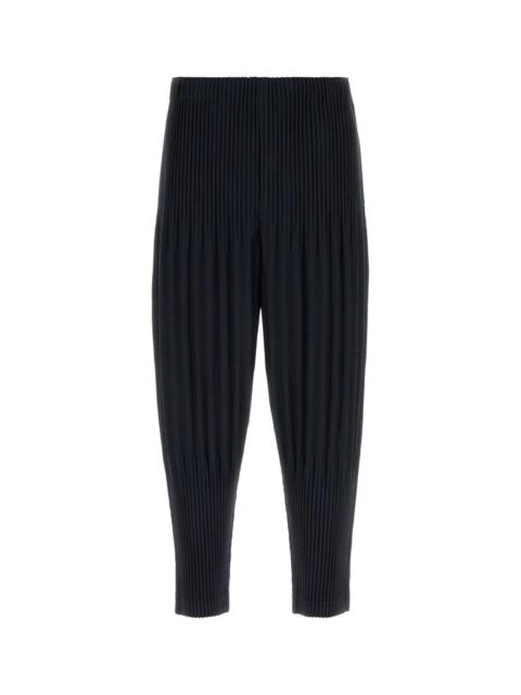 ISSEY MIYAKE Homme Plisse' Issey Miyake Men Midnight Blue Polyester Pant